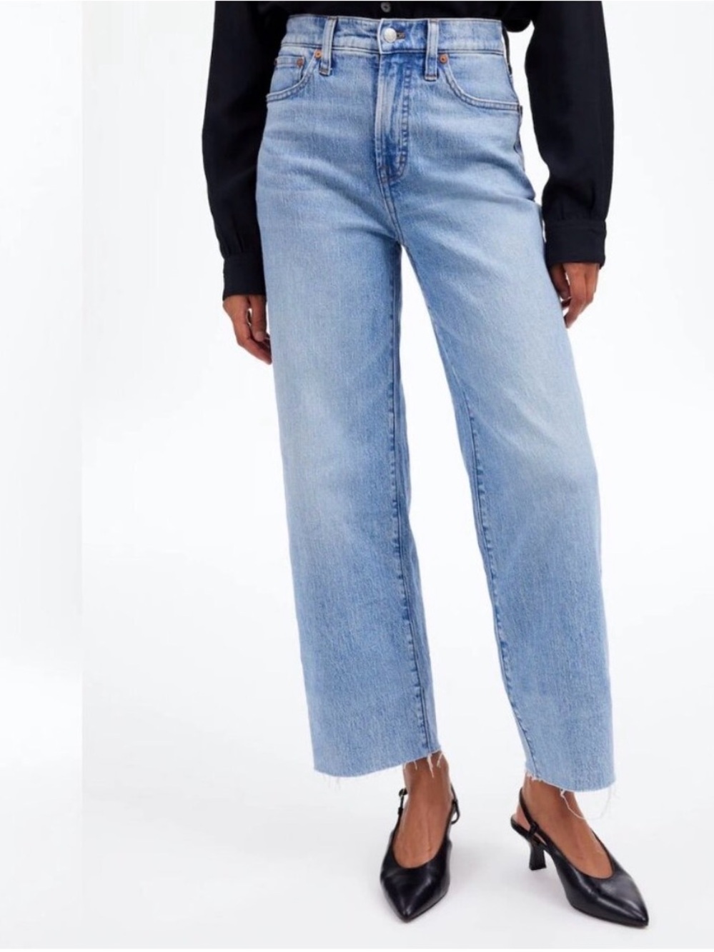 Madewell High-Rise Perfect Vintage Crop